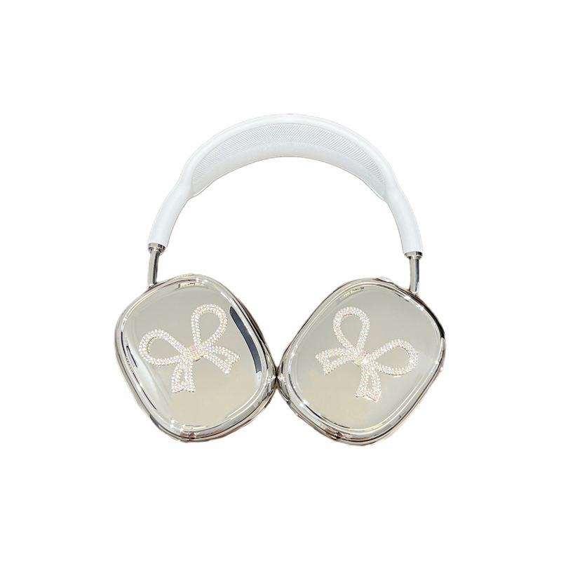 TPU védőtok AirPods Maxhoz – dombornyomott rajzfilmszerű dizájn, teljes lefedettség