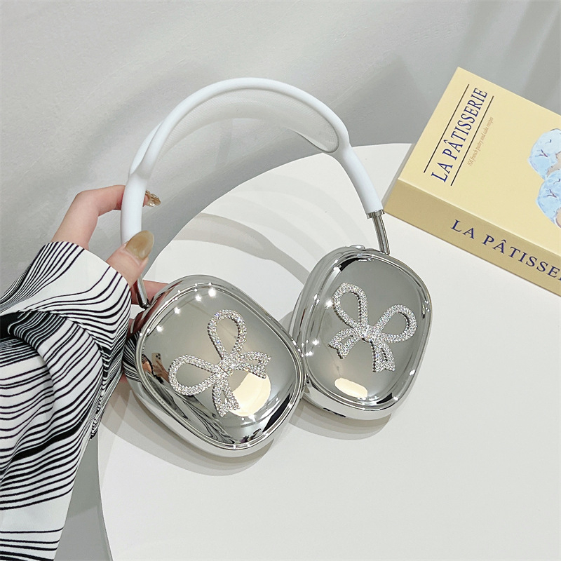 TPU védőtok AirPods Maxhoz – dombornyomott rajzfilmszerű dizájn, teljes lefedettség