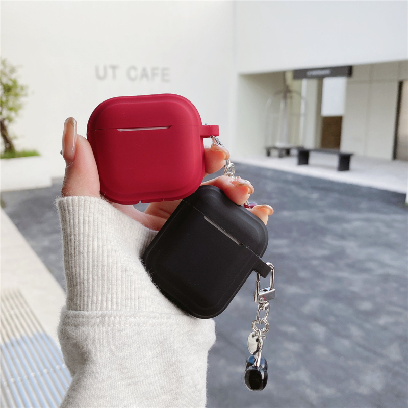 AirPods 3. és 4. generációs szilikon védőtok – injektálással gyártott, általános stílus, testreszabás támogatott