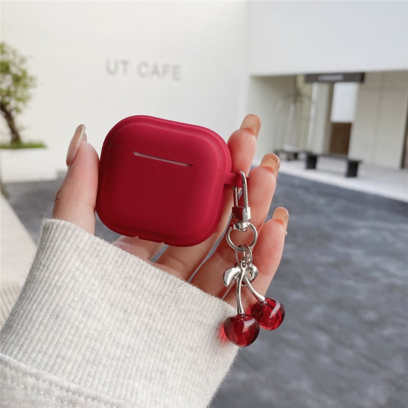 AirPods 3. és 4. generációs szilikon védőtok – injektálással gyártott, általános stílus, testreszabás támogatott