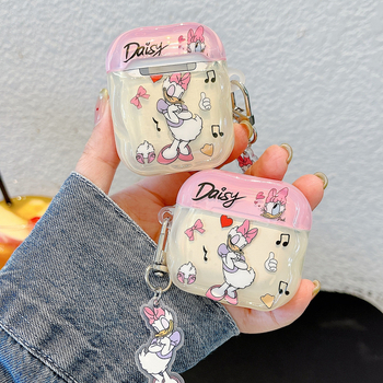 AirPods Pro 2 tok, TPU puha burkolat, rajzfilm stílus, injekciós formázás, leesés elleni védelem