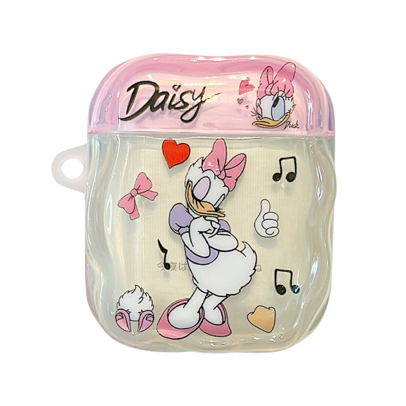 AirPods Pro 2 tok, TPU puha burkolat, rajzfilm stílus, injekciós formázás, leesés elleni védelem