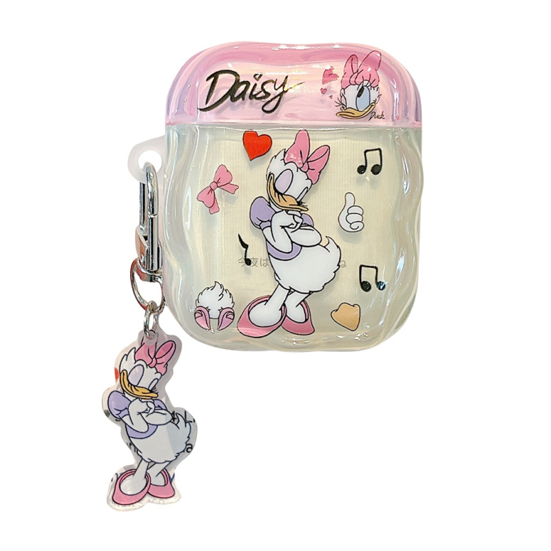 AirPods Pro 2 tok, TPU puha burkolat, rajzfilm stílus, injekciós formázás, leesés elleni védelem