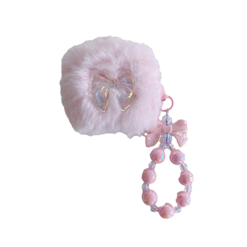 AirPods Pro 2 védőtok plüss masnival – TPU, injekciós formázás, karikatúra dizájn, kompatibilis AirPods Pro 2