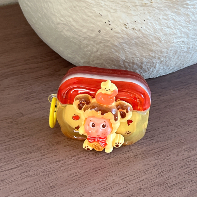 Weixin TPU AirPods Pro tok 3D csillag alakú domborított dizájn, teljes lefedettség, hordozható, Apple-kompatibilis