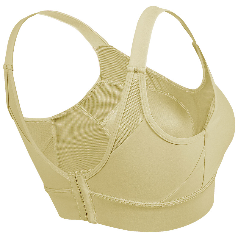 Jednostruki sportski grudnjak s Mold Cupom; brzo sušeći materijal Spandex/Lycra; glavni materijal Nylon 75%; podstava Nylon 90%; fiksne dvostruke naramenice
