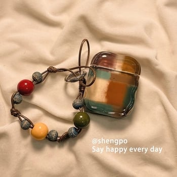 Roll-up szilikon AirPods Pro tok lenyomattal – rajzfilm stílus, mindent egyben, testreszabható