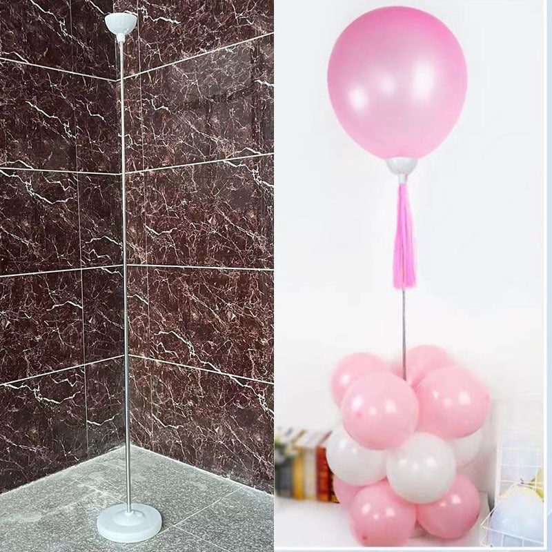 Junhong teleskopski plastični držač za balone – okruglog oblika, za lateks balone