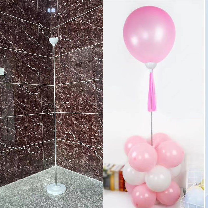 Junhong teleskopski plastični držač za balone – okruglog oblika, za lateks balone