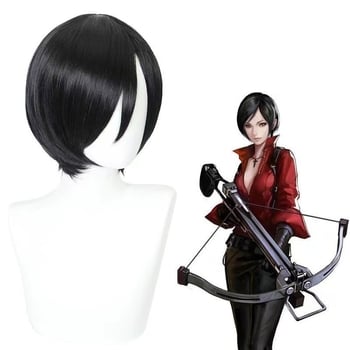 Ada Wong cosplay perika – vlakno visoke temperature, cosplay stil, može se obojiti ili permati, univerzalna veličina