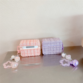 TPU-ból készült védőtok texturált felülettel AirPods Pro 2-höz, univerzális kompatibilitás, testreszabható