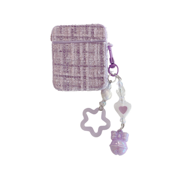 TPU-ból készült védőtok texturált felülettel AirPods Pro 2-höz, univerzális kompatibilitás, testreszabható