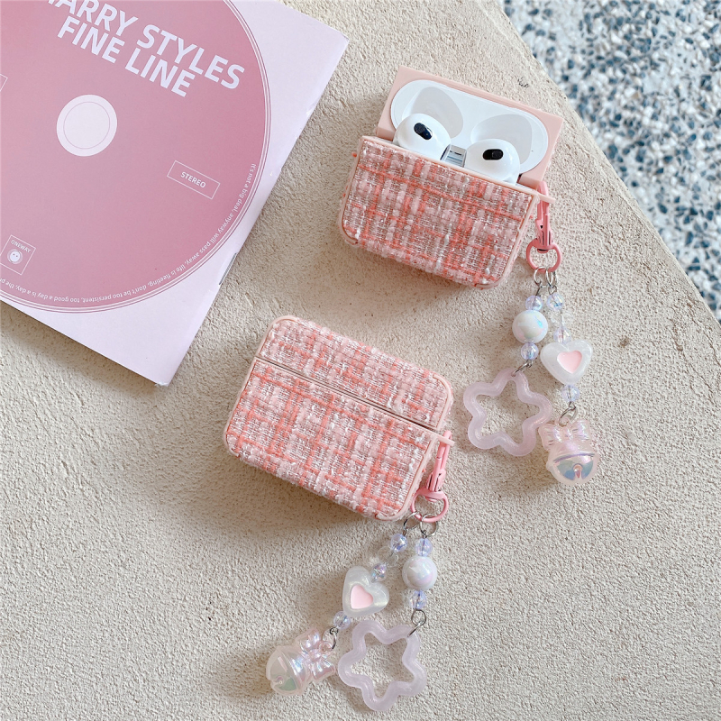 TPU-ból készült védőtok texturált felülettel AirPods Pro 2-höz, univerzális kompatibilitás, testreszabható