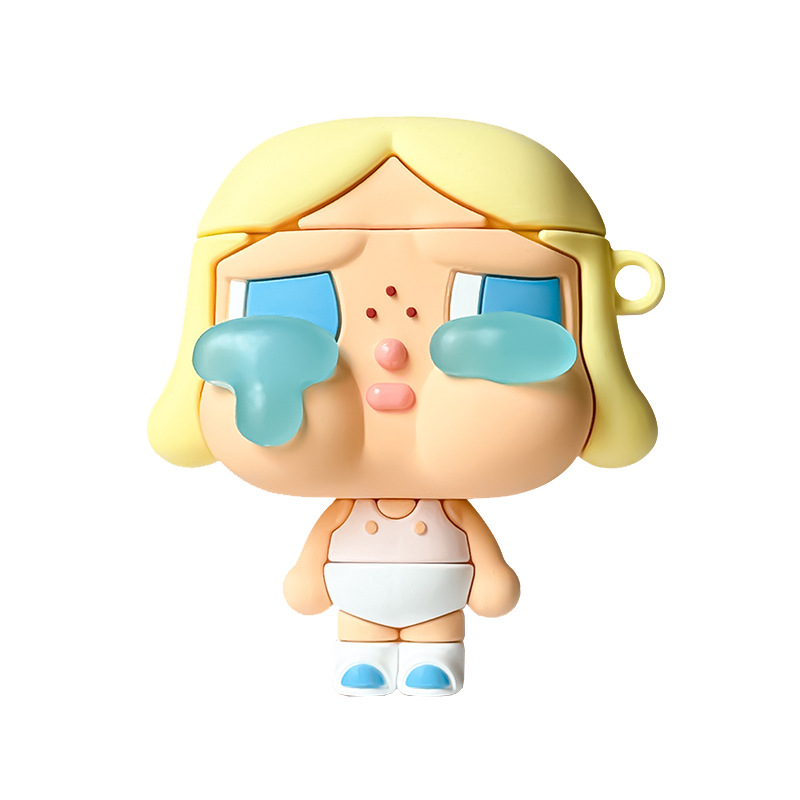 AirPods 4. generációhoz és AirPods Pro 2-höz védőtok – Cartoon Ins stílus, puha héj, hordozható, injekciós öntés