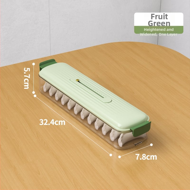 Кутия за съхранение на кнедли, многослойна, от хранително-пластмасов материал, с уплътнение, преносима