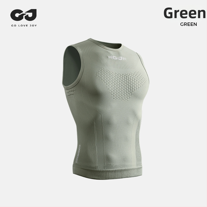 Ανδρικό κοντομάνικο fitness τοπάκι χωρίς ραφές, διαπνέον, γρήγορο στέγνωμα, απομάκρυνση υγρασίας, ελαφριά συμπίεση