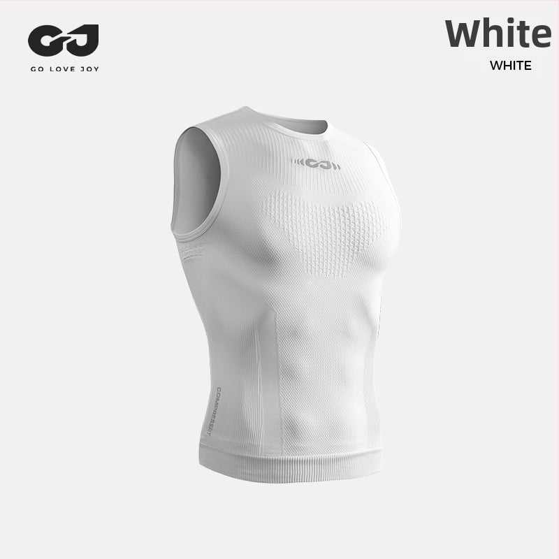 Ανδρικό κοντομάνικο fitness τοπάκι χωρίς ραφές, διαπνέον, γρήγορο στέγνωμα, απομάκρυνση υγρασίας, ελαφριά συμπίεση