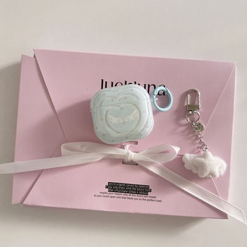 AirPods 4. generáció védőtok, PC anyag, puha külső, lenyomat kivitel, testreszabható, Apple kompatibilis