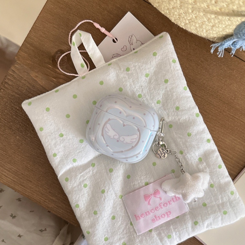 AirPods 4. generáció védőtok, PC anyag, puha külső, lenyomat kivitel, testreszabható, Apple kompatibilis