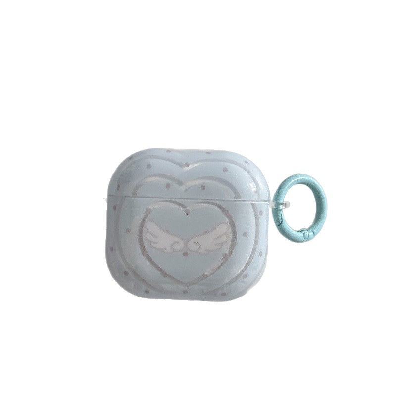 AirPods 4. generáció védőtok, PC anyag, puha külső, lenyomat kivitel, testreszabható, Apple kompatibilis