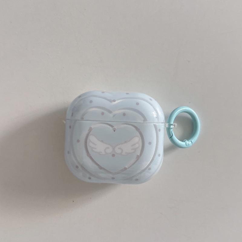 AirPods 4. generáció védőtok, PC anyag, puha külső, lenyomat kivitel, testreszabható, Apple kompatibilis