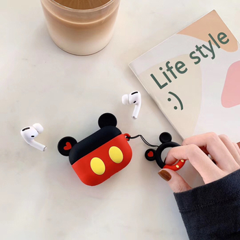AirPods Pro silikon torbica s Minnie/Mickey dizajnom — mekano kućište, injekcijsko lijevanje, kompatibilan s Apple