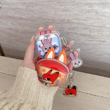 Etui za slušalice AirPods Pro 3 i Huawei FreeBuds Pro 5 – karikiran dizajn, reljefna obrada, TPU materijal, potpuno pokriće, kompatibilno s Apple i Huawei