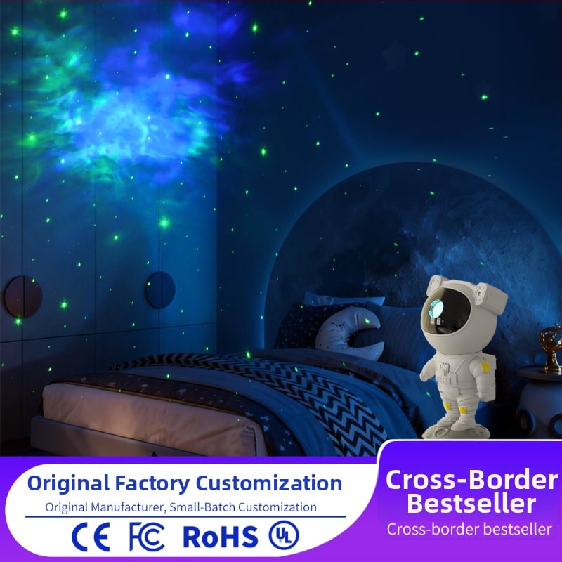 Lampa projekcije zvijezdanog neba u stilu astronauta, Bluetooth zvučnik, USB napajanje, daljinski upravljač