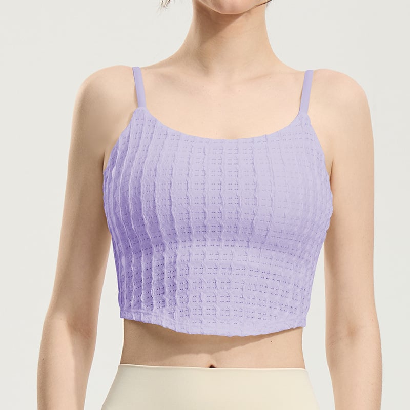 Αθλητικό σουτιέν με νάιλον που απομακρύνει την υγρασία; επένδυση 80% νάιλον, 20% σπάντεξ; δίχτυ 96% πολυεστέρας, 6% σπάντεξ; κατάλληλο για τρέξιμο, γυμναστική και γιόγκα.