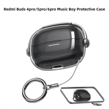 Prozirni zaštitni kućište sa zatvaračem za Redmi Buds 6 Pro i Redmi Buds 5 Pro slušalice