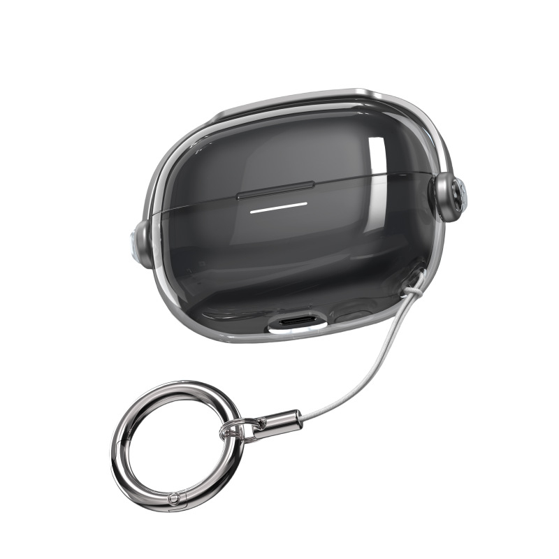 Carcasă de protecție pentru Redmi Buds6 Pro și Redmi Buds5 Pro – Carcasă transparentă cu încuietoare, turnare prin injecție PC/TPU