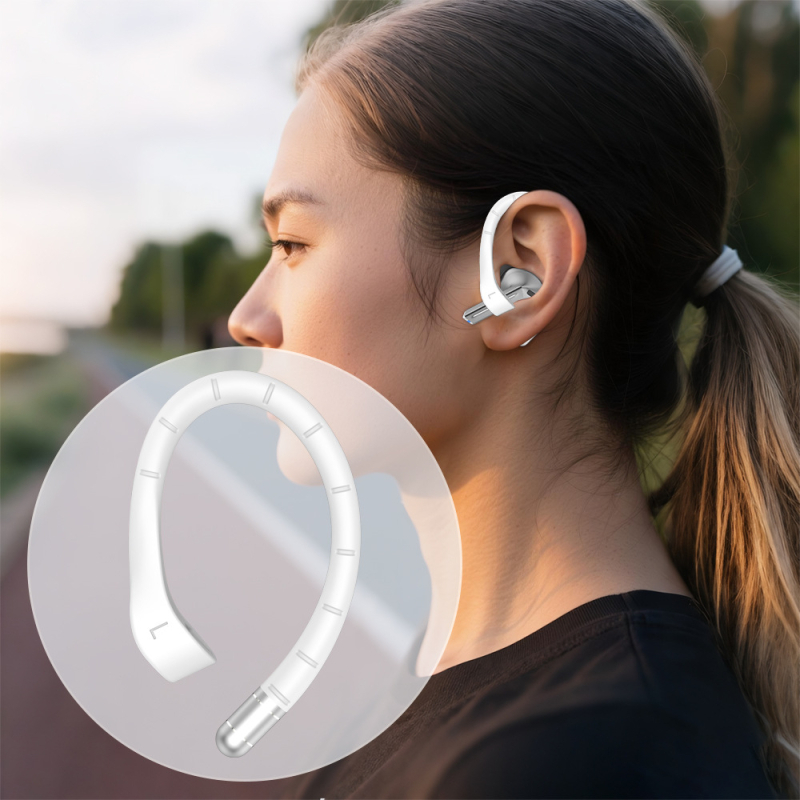 Cârlige de urechi din silicon anti-pierdere pentru Samsung Galaxy Buds 3 Pro/3/3 FE | Material: silicon; Stil: portabil, universal; Confecționare: turnare prin injecție; Personalizare: Suportată.