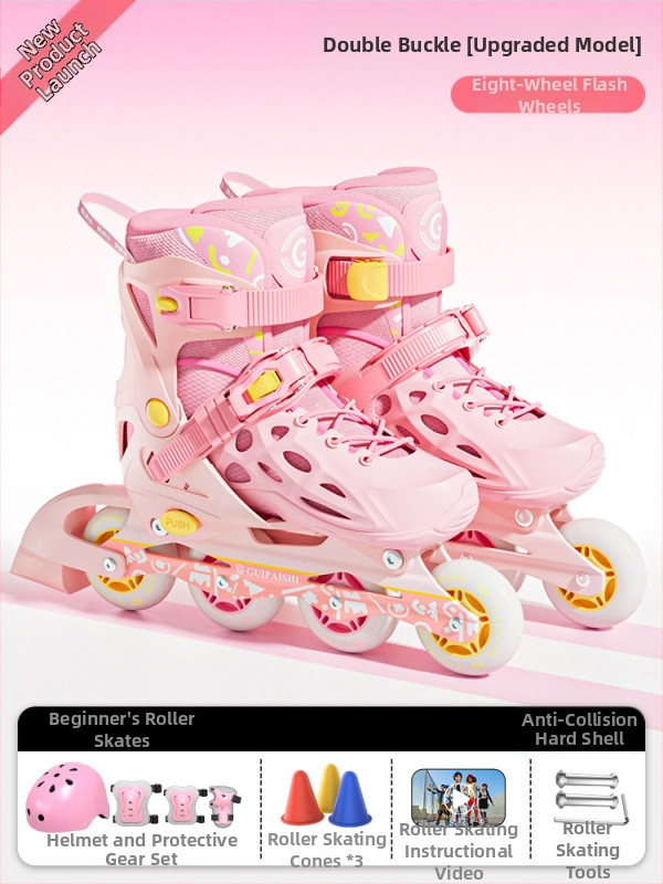 Korčule na kolieskach s hornou PU+ sieťkou, PU kolieska, jednoradové kolieska, podrážka z TPR