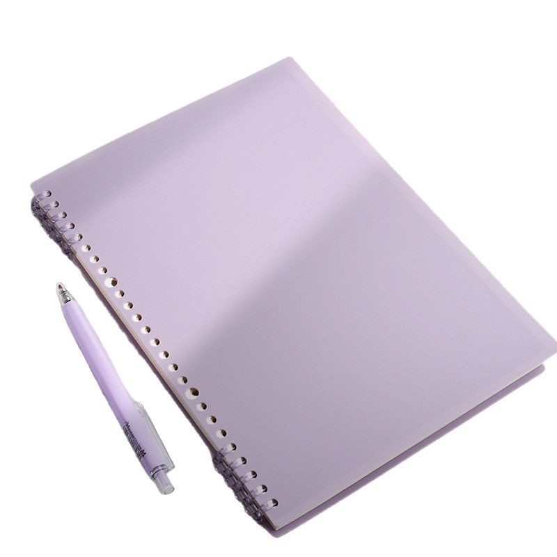 Bilježnica s odvojivim listovima, stranice s gridom, PP korica, Dowling papir 75gsm, 100–200 stranica