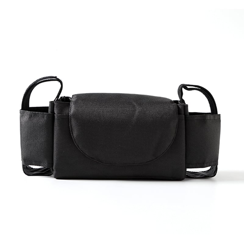 Babakocsi szervező táska - poliészter anyag, akasztós tároló, többfunkciós, nagy kapacitás