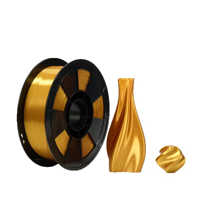 3D filament PLA+ Silk, visoka brzina, sjajni satinasti završetak, kompatibilan s Tuozhu Chuangxiang 3D printerima, točnost ispisa 0.02 mm