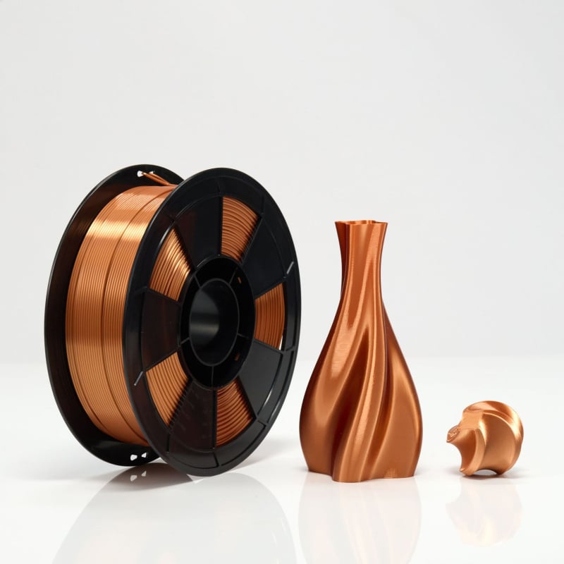 3D filament PLA+ Silk, visoka brzina, sjajni satinasti završetak, kompatibilan s Tuozhu Chuangxiang 3D printerima, točnost ispisa 0.02 mm