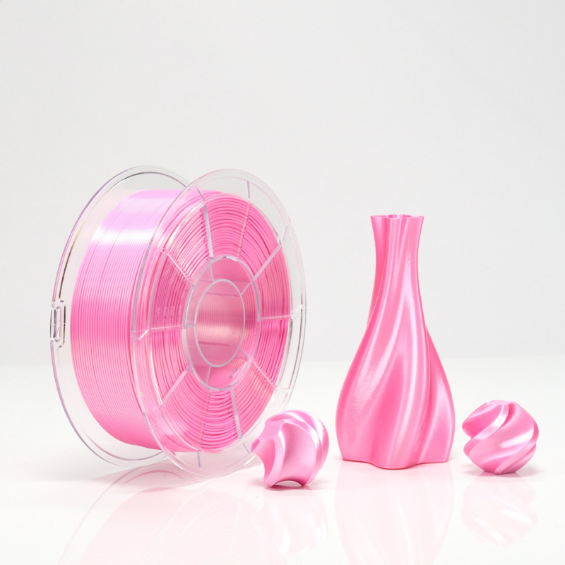 3D filament PLA+ Silk, visoka brzina, sjajni satinasti završetak, kompatibilan s Tuozhu Chuangxiang 3D printerima, točnost ispisa 0.02 mm