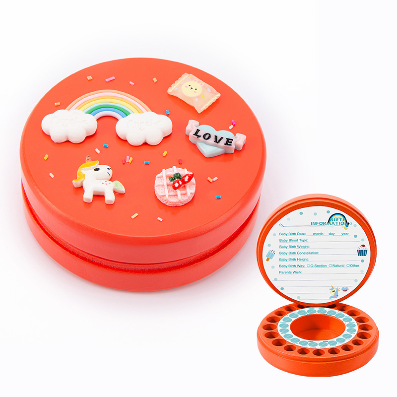 Drvena kutija za sjećanje na mliječne zube - DIY zbirka zuba, Handsome Dog, Zhejiang Yunhe podrijetlo