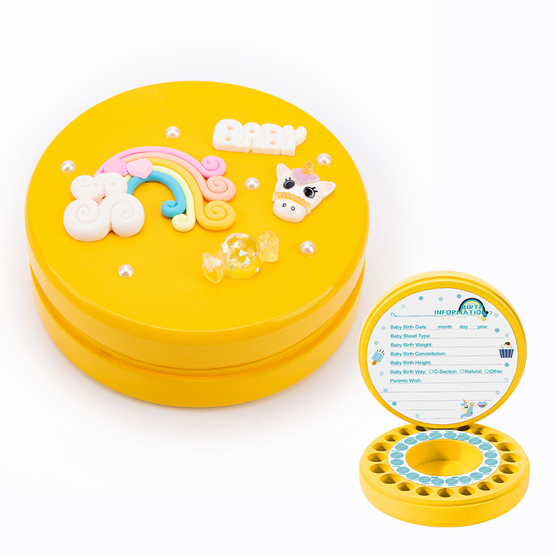 Drvena kutija za sjećanje na mliječne zube - DIY zbirka zuba, Handsome Dog, Zhejiang Yunhe podrijetlo