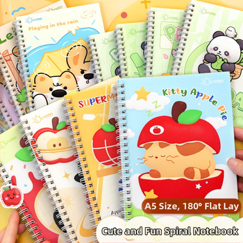 Špirálový zošit, séria Cartoon, 76 strán, možnosť prispôsobenia