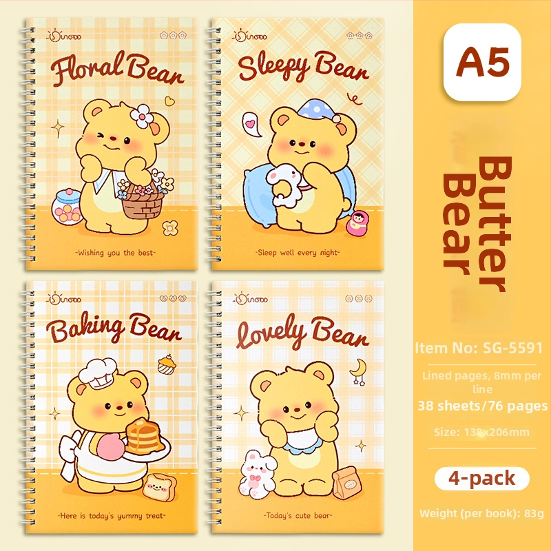 Špirálový zošit, séria Cartoon, 76 strán, možnosť prispôsobenia