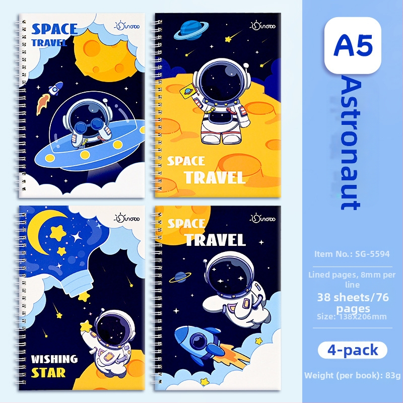 Špirálový zošit, séria Cartoon, 76 strán, možnosť prispôsobenia