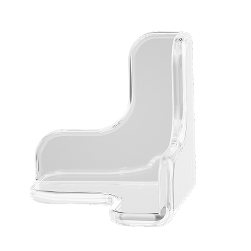 Ъглови предпазители за маси и шкафове Ecoplus, правоъгълен ъгъл, анти-ударни кантове, опаковка 4000 бр., баркод 6942103905063