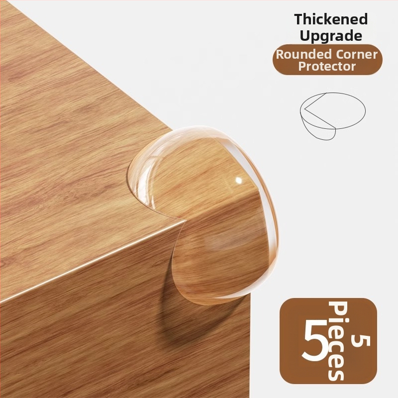 Ecoplus ochranné rohy pre stoly a skrinky, pravouhlý tvar, proti nárazu, balenie 4000 kusov, čiarový kód 6942103905063