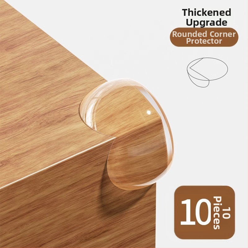 Ecoplus ochranné rohy pre stoly a skrinky, pravouhlý tvar, proti nárazu, balenie 4000 kusov, čiarový kód 6942103905063