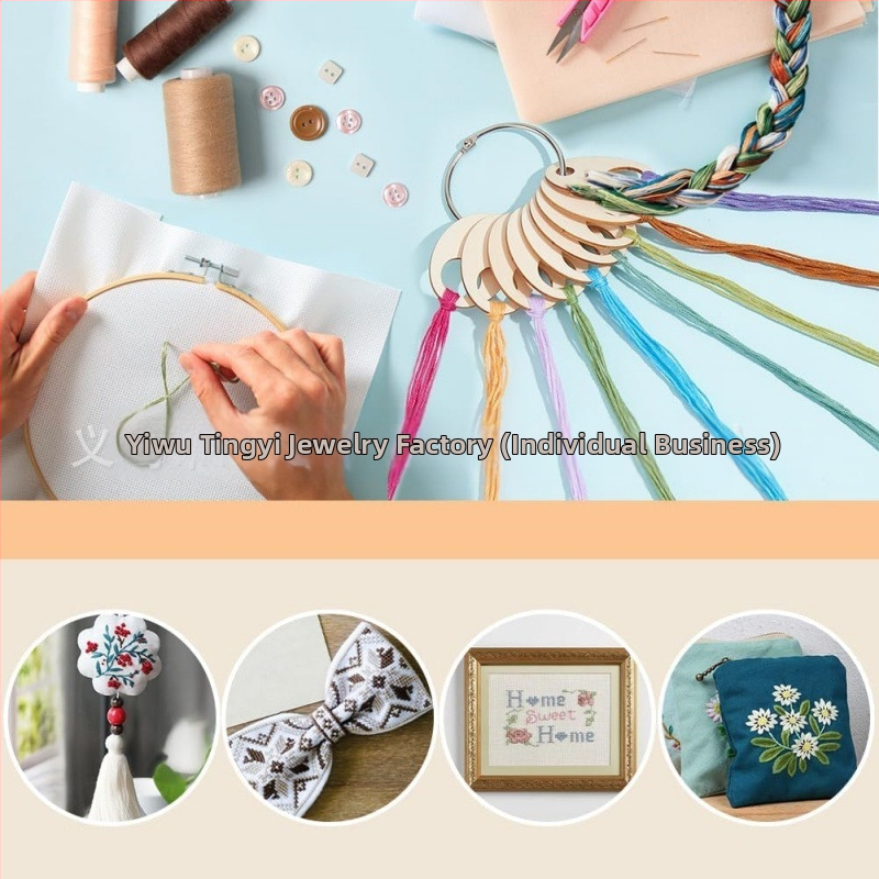 Probušena okrugla drvena pločica za vješanje, lasersko graviranje i ručno pisana oznaka, šuplji dekorativni dodatak, šifra proizvoda 035, materijal drvo, modern minimalistički stil.