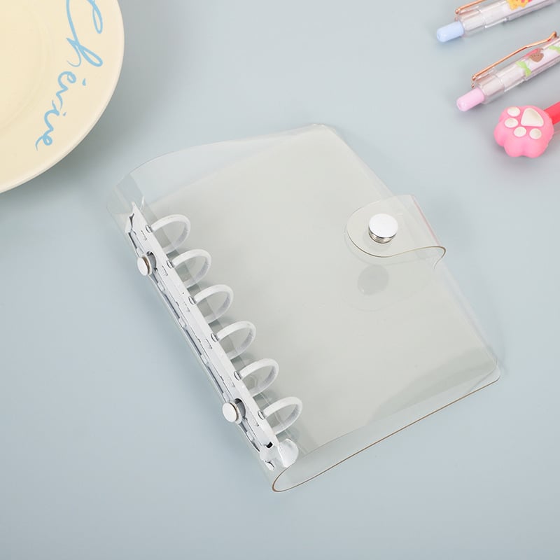 Прозрачен PVC подвързвач за бележки със система за разделни листове, Sun Paper 90 г/м², 50–100 страници