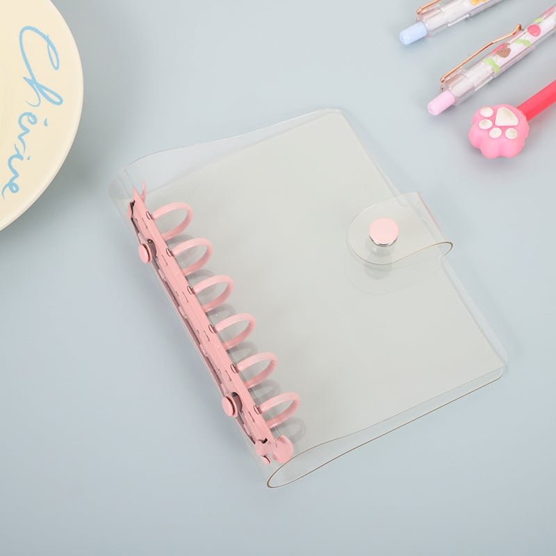 Прозрачен PVC подвързвач за бележки със система за разделни листове, Sun Paper 90 г/м², 50–100 страници