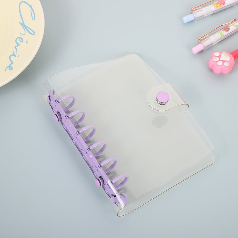 Прозрачен PVC подвързвач за бележки със система за разделни листове, Sun Paper 90 г/м², 50–100 страници